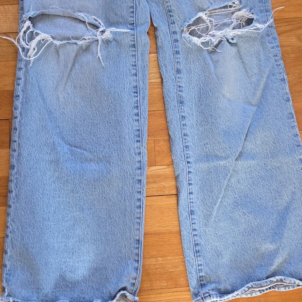 Madewell Superwide Leg Jeans In Blaisdell Wash - Picture 4 of 9